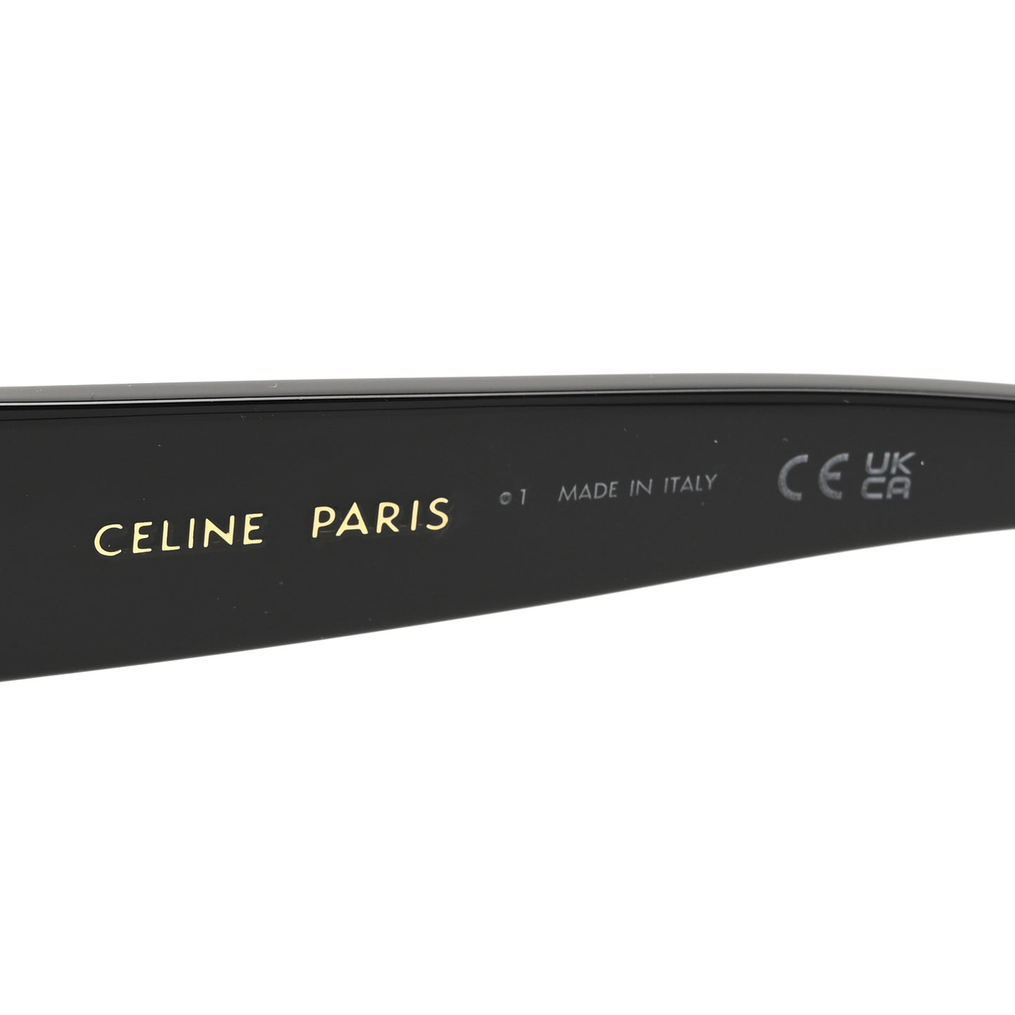 Acetate Triomphe 01 Square Sunglasses CL 40226U Black