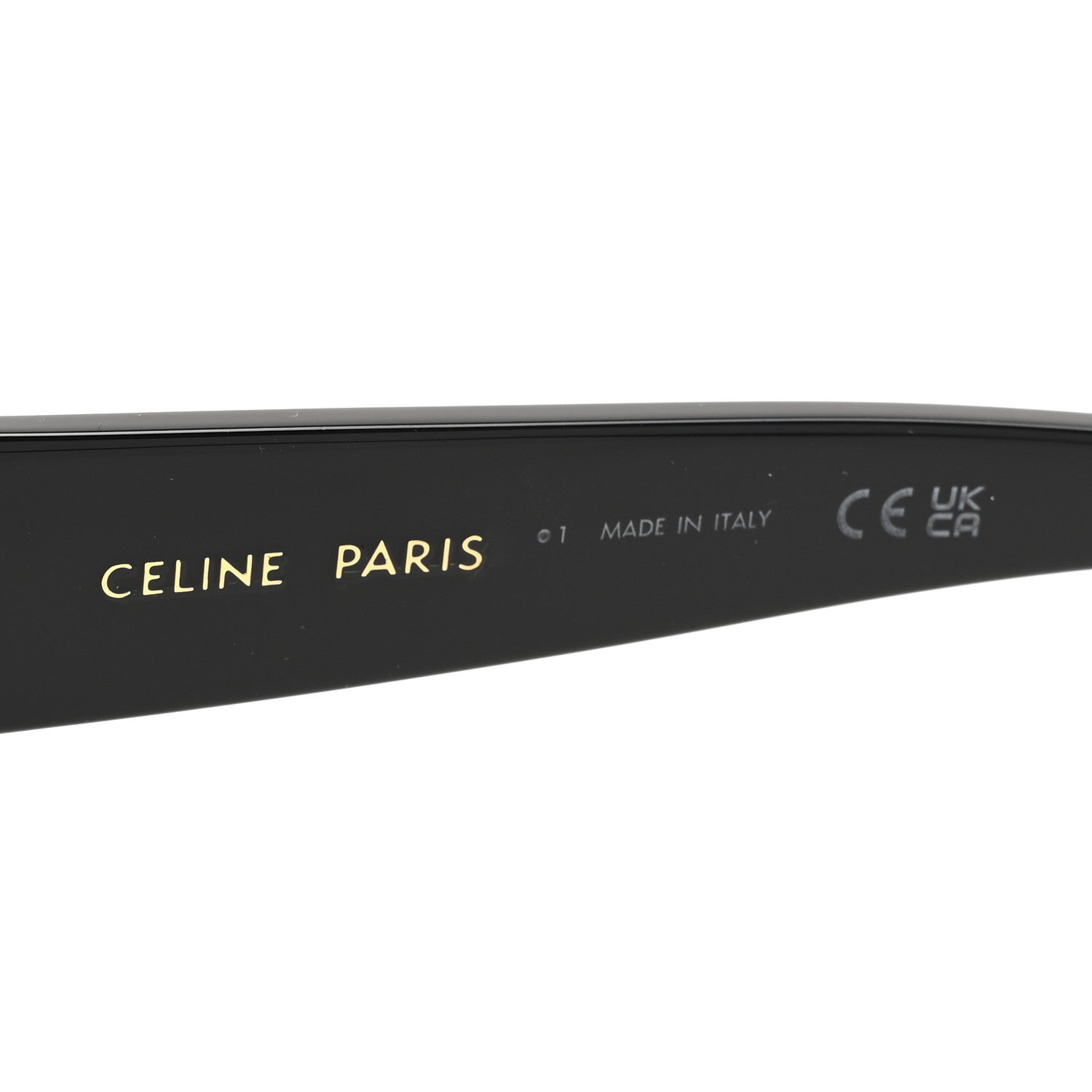 Celine Acetate Triomphe 01 Square Sunglasses CL 40226U Black 11 of 14