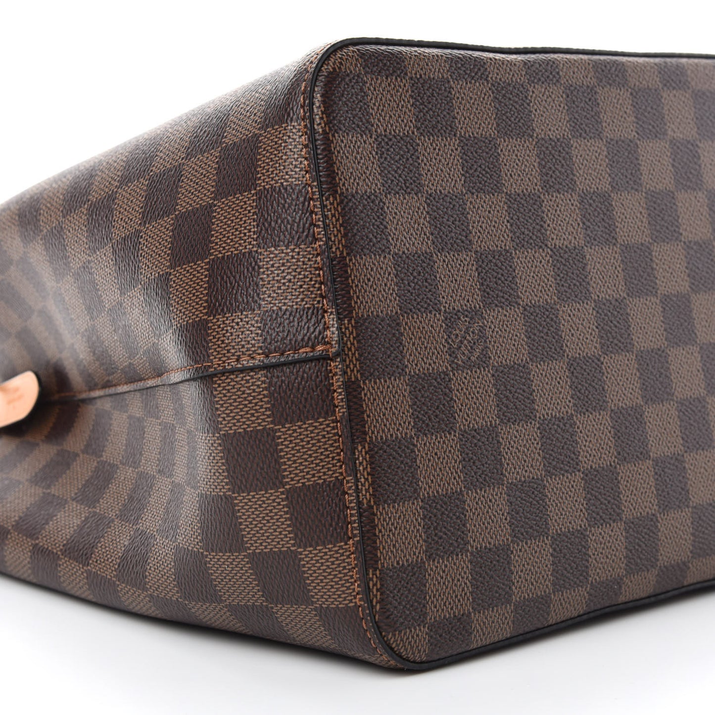 Damier Ebene Neonoe MM Safran