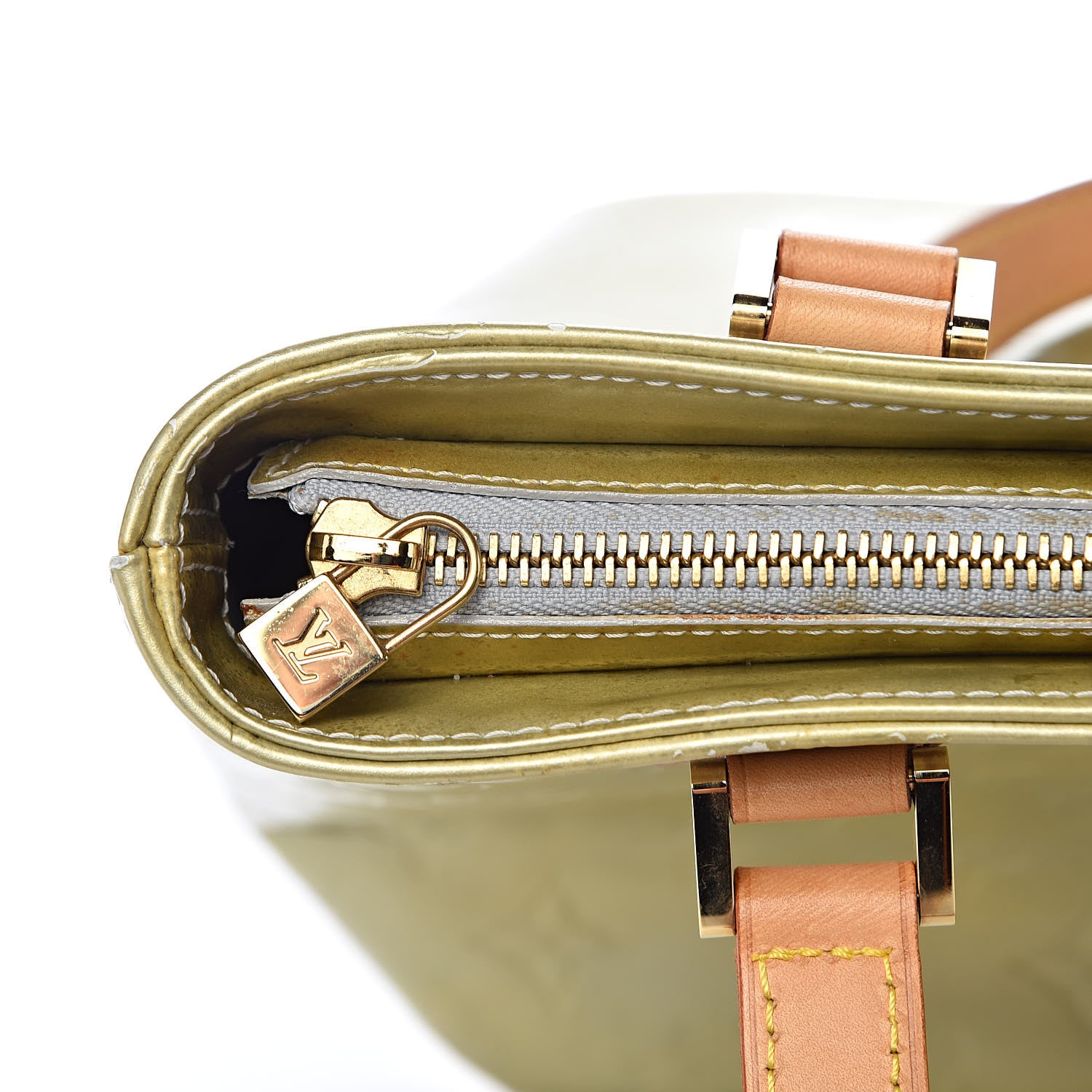Louis Vuitton Vernis Houston Silver 7 of 20