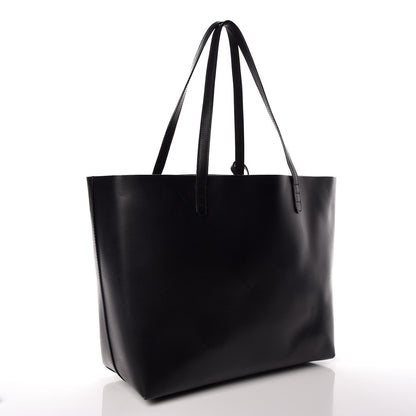 Mansur Gavriel Calfskin Small Shopping Tote Black Blu 4 of 12