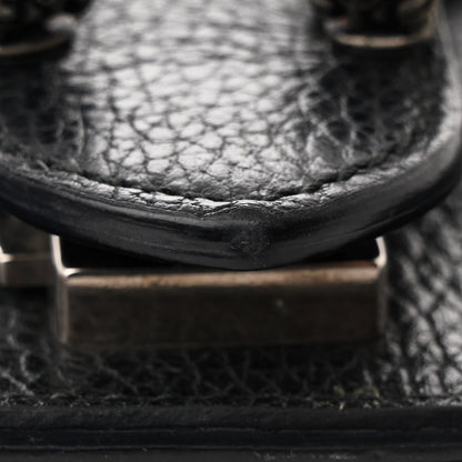 Gucci Pebbled Calfskin Small Dionysus Shoulder Bag Black 12 of 14