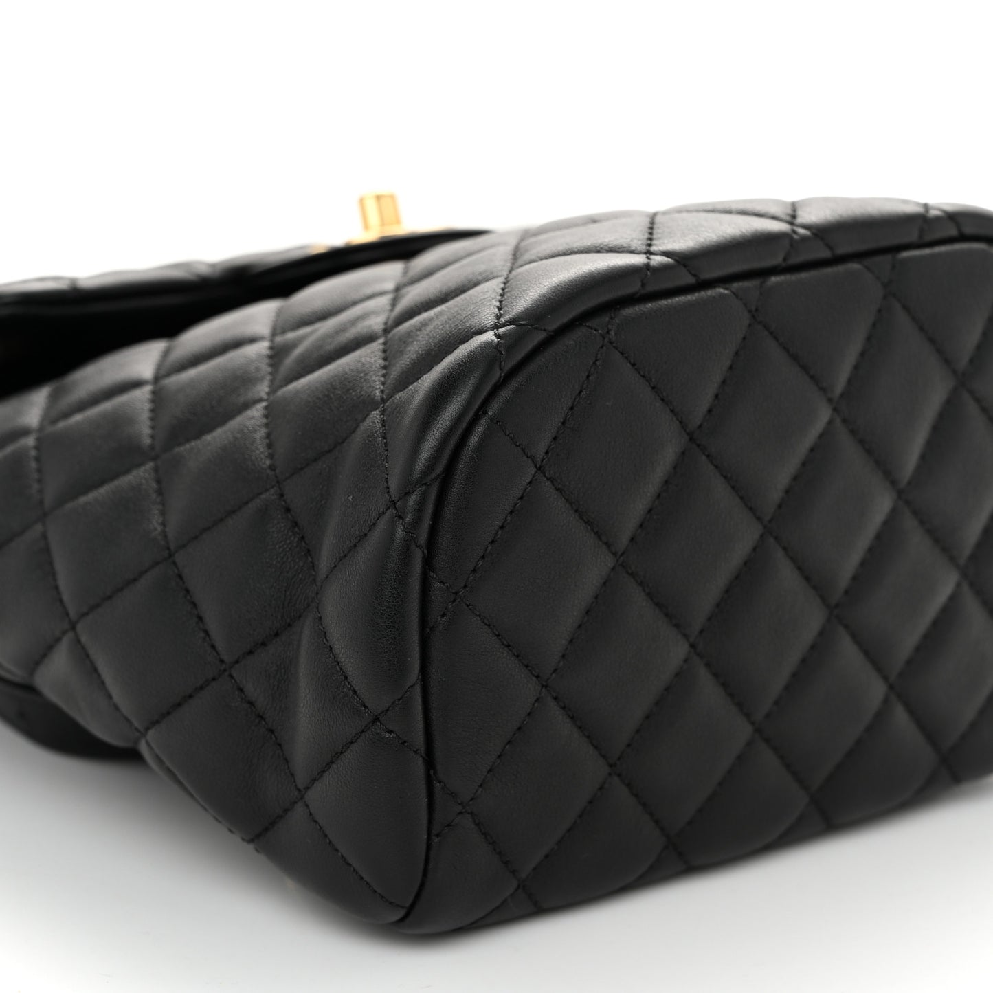 Calfskin Quilted Mini Urban Spirit Backpack Black
