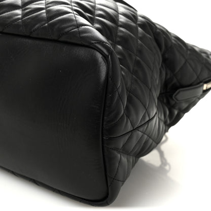 Saint Laurent Calfskin Quilted ES Giant Travel Bag Black 9 of 9