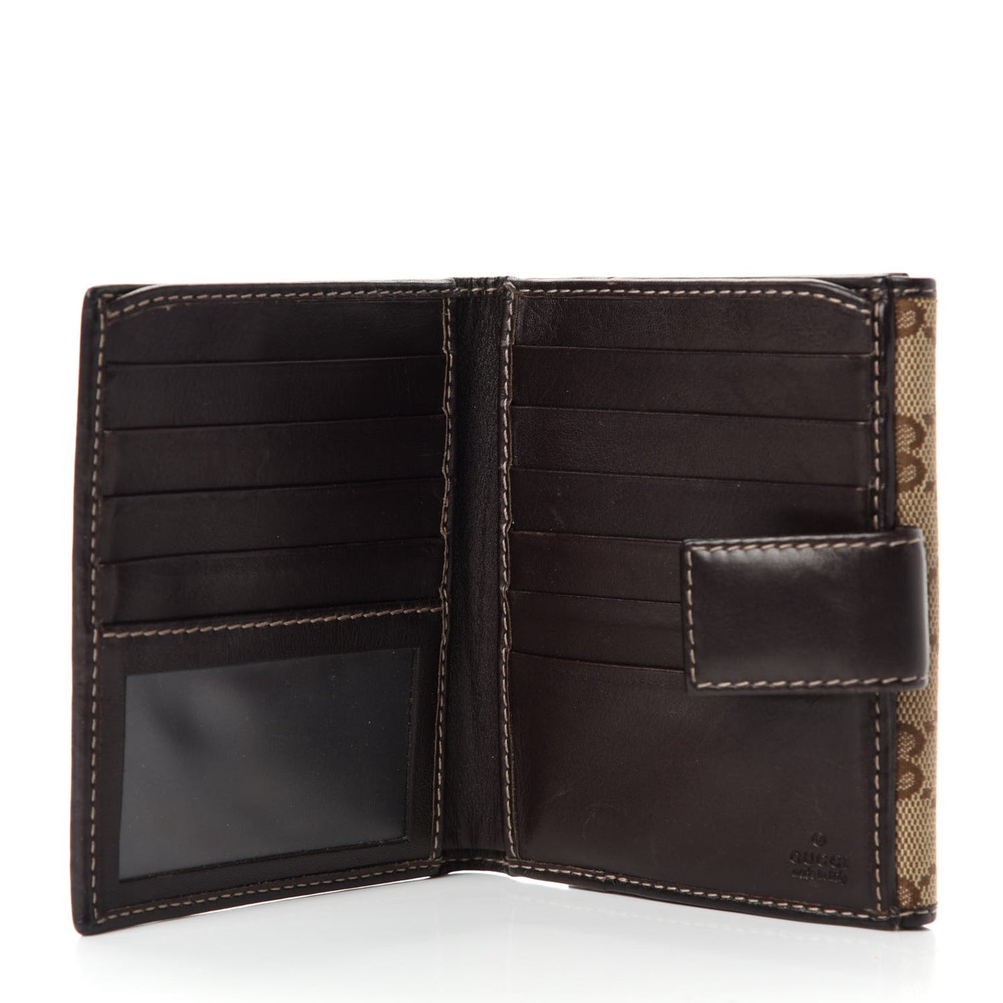 Monogram New Britt French Wallet Dark Brown