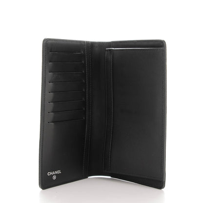 Chanel Caviar Timeless CC Yen Wallet Black 5 of 7