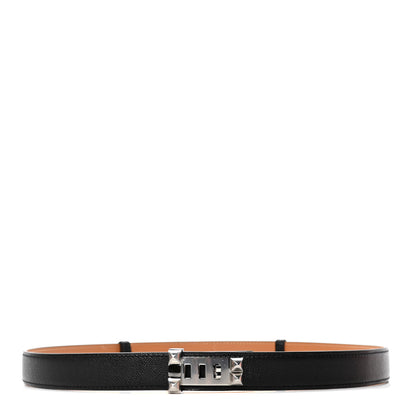 Hermes Madame Calfskin 24mm Collier De Chien Belt Black 1 of 4