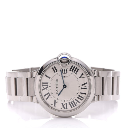 Cartier Stainless Steel 36mm Ballon Bleu De Quartz Watch 5 of 5