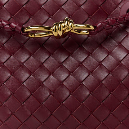 Bottega Veneta Nappa Intrecciato Small Andiamo Shoulder Bag Barolo 8 of 10