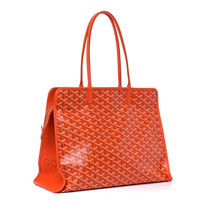 Goyard Goyardine Sac Hardy Pet Carrier PM Orange 3 of 12