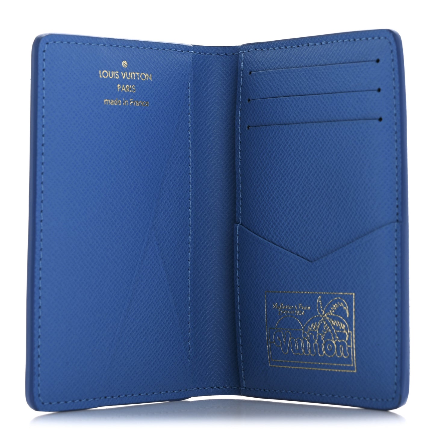 Monogram Surfin' Pocket Organizer NM Blue