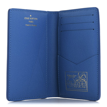 Louis Vuitton Monogram Surfin' Pocket Organizer NM Blue 5 of 8