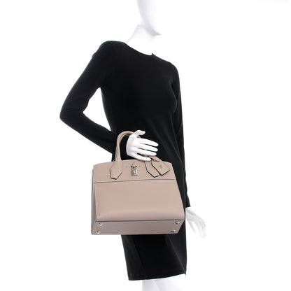 Louis Vuitton Calfskin City Steamer MM Galet 3 of 7
