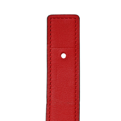 Hermes Swift Epsom 24mm Mini Constance H Belt 85 34 Rouge De Coeur Rose Azalee 7 of 8