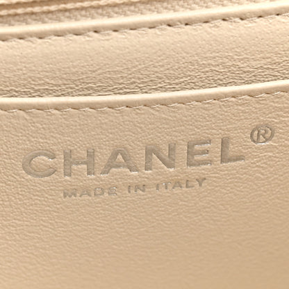 Chanel Caviar Quilted Mini Rectangular Flap Light Beige 6 of 13