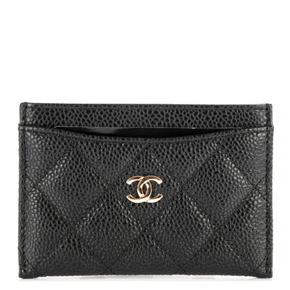 Chanel Caviar Quilted Card Holder Black 1 of 7