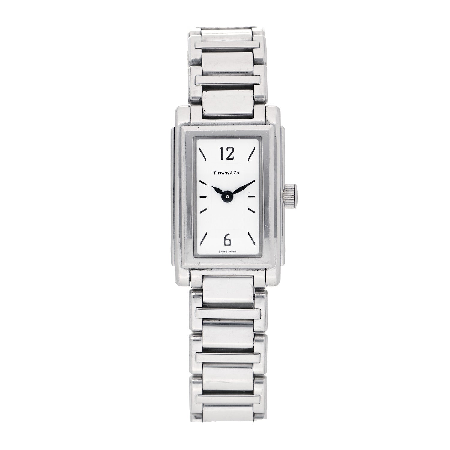 Tiffany Stainless Steel 18mm Resonator Quartz Watch 1 of 4