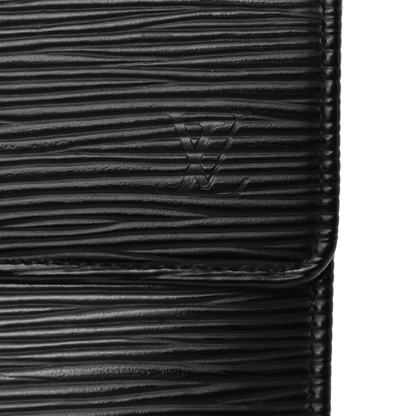 Epi Porte Tresor International Wallet Black
