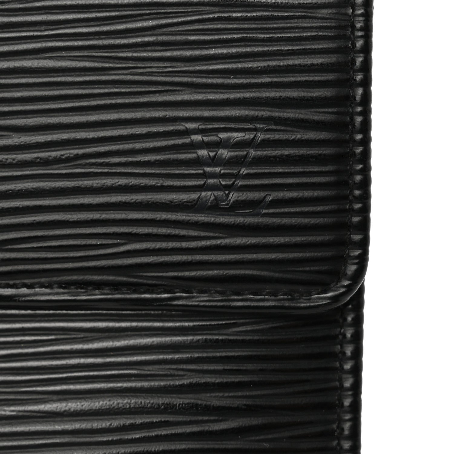 Louis Vuitton Epi Porte Tresor International Wallet Black 6 of 7