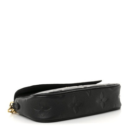 Louis Vuitton Empreinte Monogram Giant Ivy Wallet On Chain Black 4 of 10