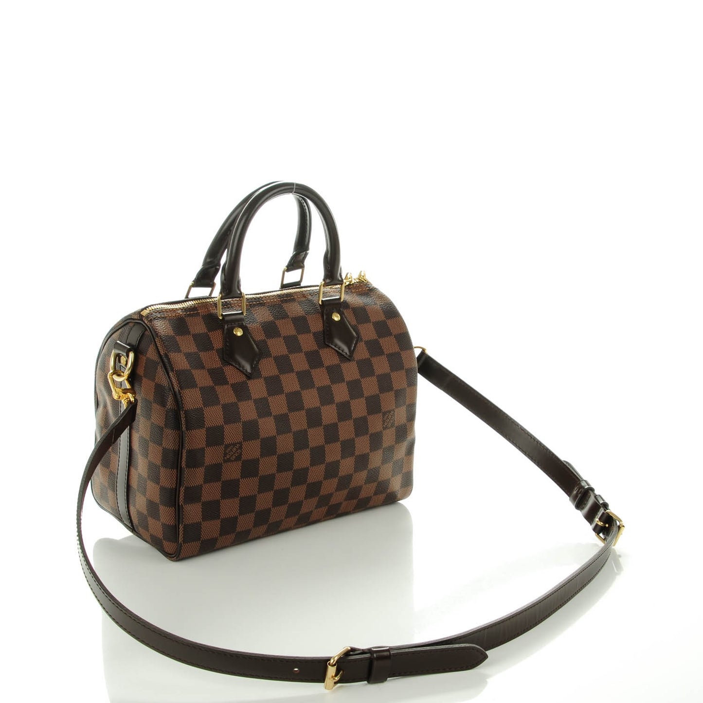 Damier Ebene Speedy Bandouliere 25