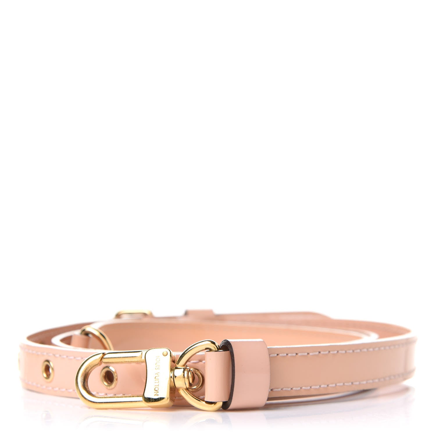 Louis Vuitton Patent 16mm Adjustable Shoulder Strap Rose Ballerine 1 of 4