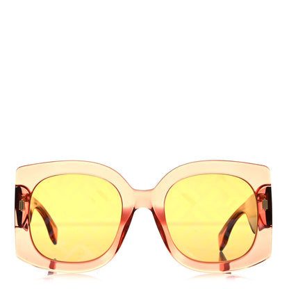Fendi Acetate Square Sunglasses FF0436/G/S Pink 2 of 7