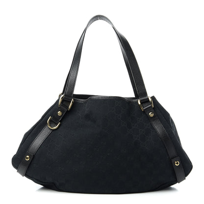 Gucci Monogram Medium Abbey Shoulder Bag Black 1 of 12
