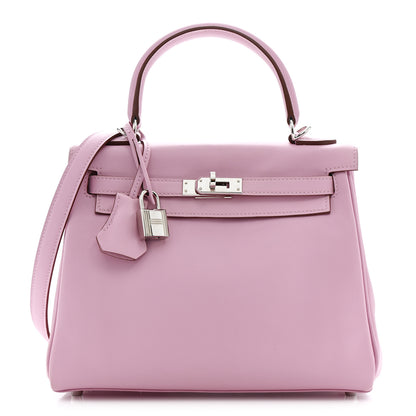 Hermes Swift Kelly Retourne 25 Mauve Sylvestre 1 of 17