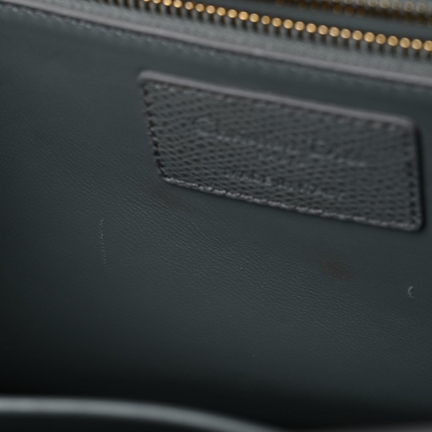 Ultra Matte Grained Calfskin 30 Montaigne Flap Bag Grey