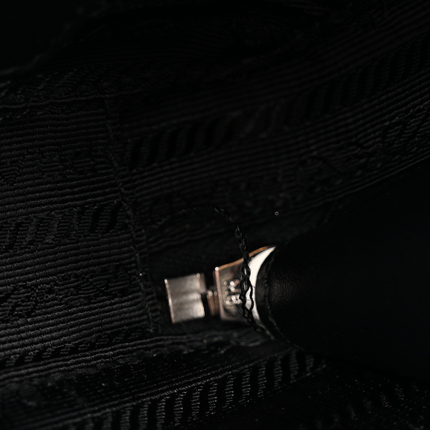 Prada Saffiano Travel Small Brique Crossbody Bag Black 10 of 10