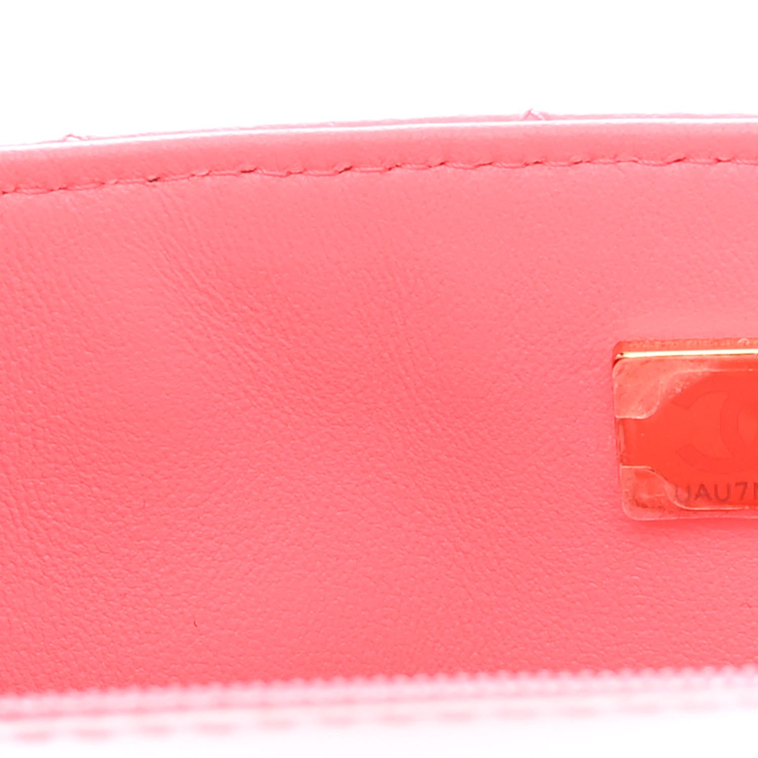 Chanel Lambskin Quilted Mini Rectangular Flap Pink 7 of 14