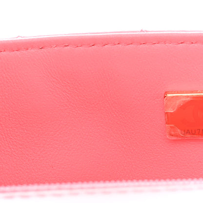 Chanel Lambskin Quilted Mini Rectangular Flap Pink 7 of 14