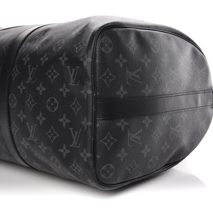 Louis Vuitton Monogram Eclipse Keepall Bandouliere 45 6 of 10