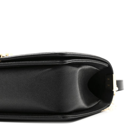 Chanel Caviar Quilted Medium Boy Flap Black 10 of 10