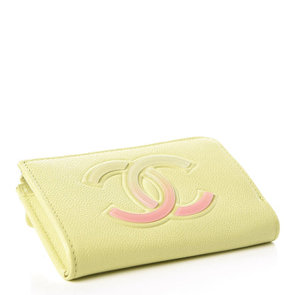Chanel Caviar Key Holder Case Light Pink Light Green 4 of 12
