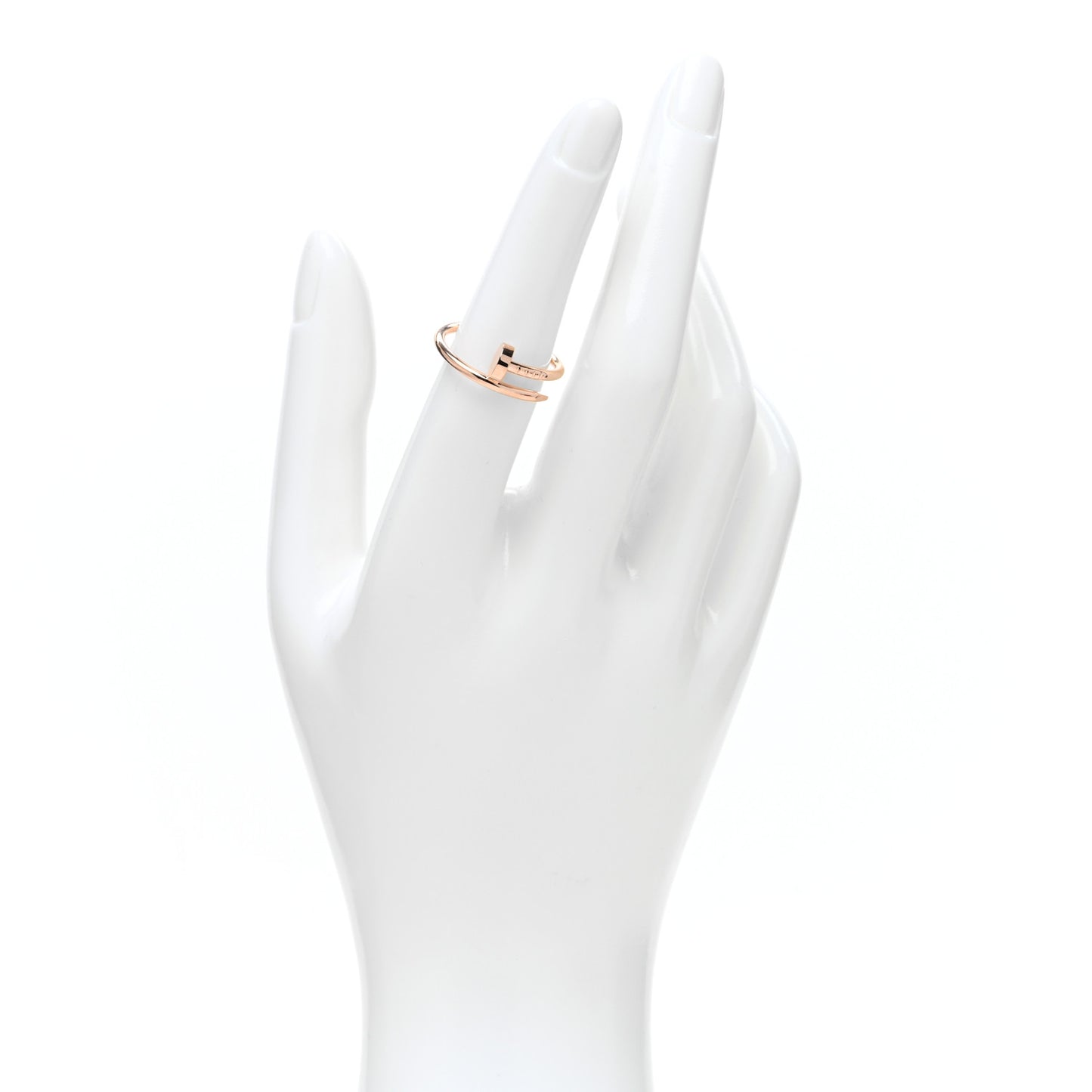 18K Pink Gold Small Juste Un Clou Ring 52 6