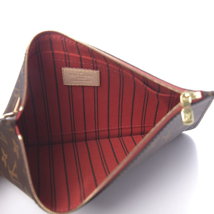 Louis Vuitton Monogram Neverfull MM GM Pochette Cherry 5 of 6