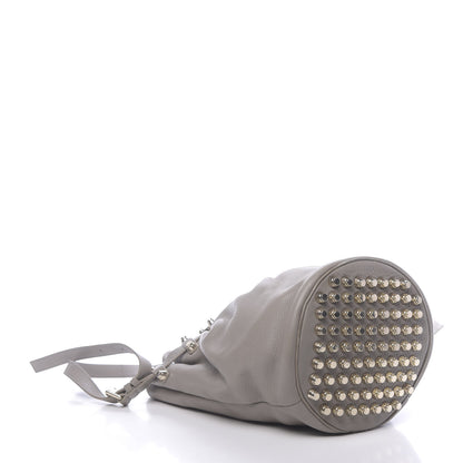 Alexander Wang Pebbled Lambskin Diego Bucket Bag Oyster Pale Gold Hardware 4 of 10