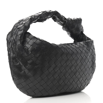 Bottega Veneta Nappa Intrecciato Teen Jodie Hobo Black 3 of 10