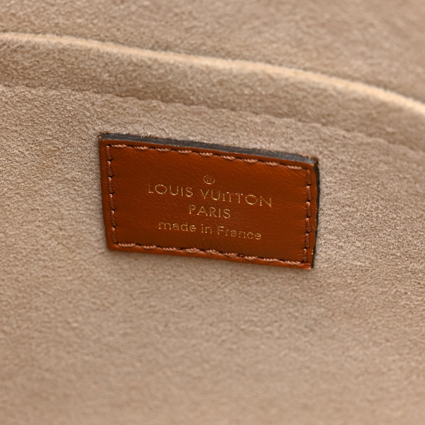 Calfskin Monogram On My Side Summer Gold