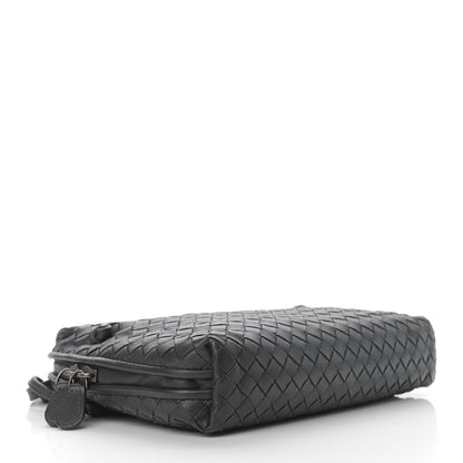 Bottega Veneta Nappa Intrecciato Pillow Crossbody Messenger Light Grey 5 of 14