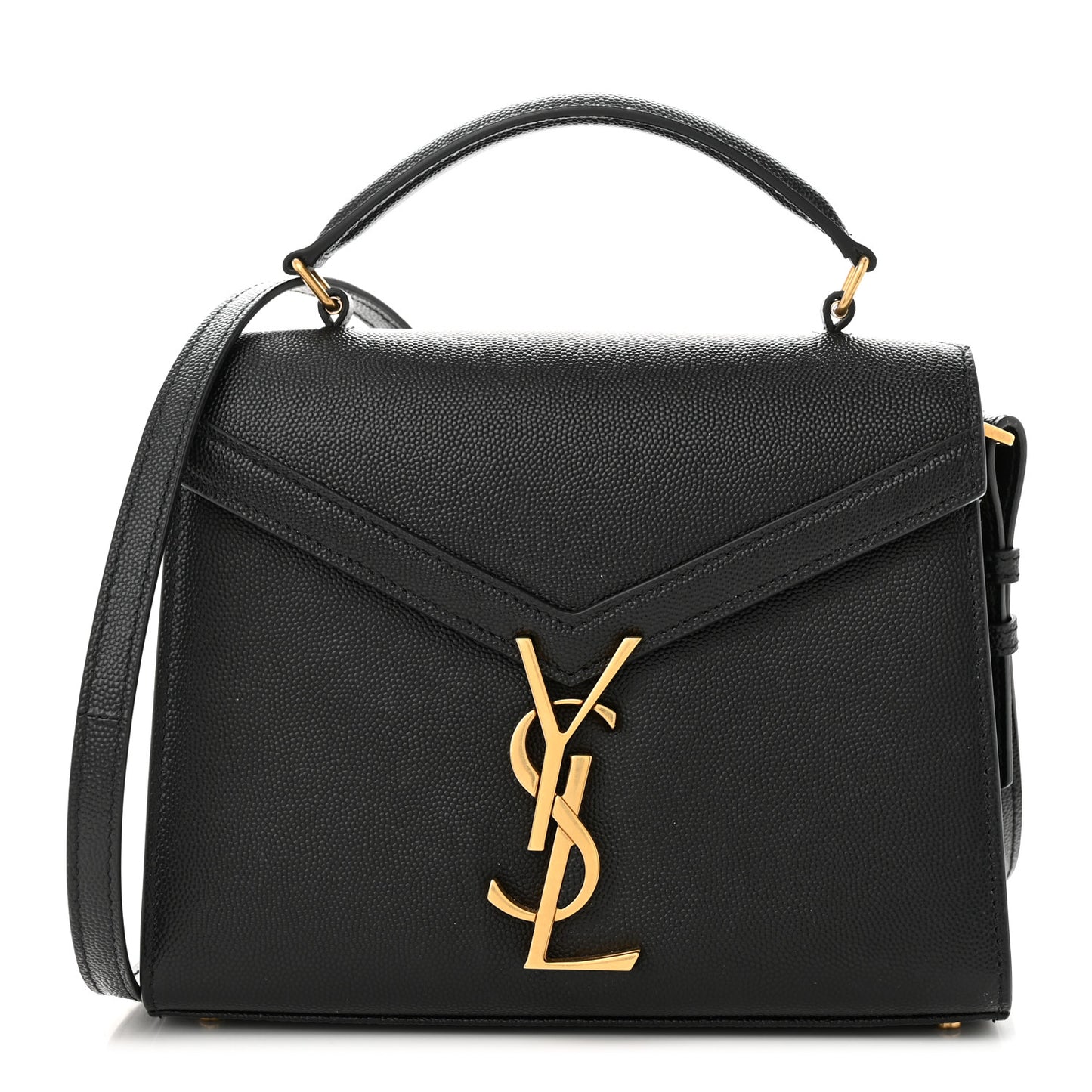 Grain de Poudre Mini Classic Monogram Cassandra Top Handle Black