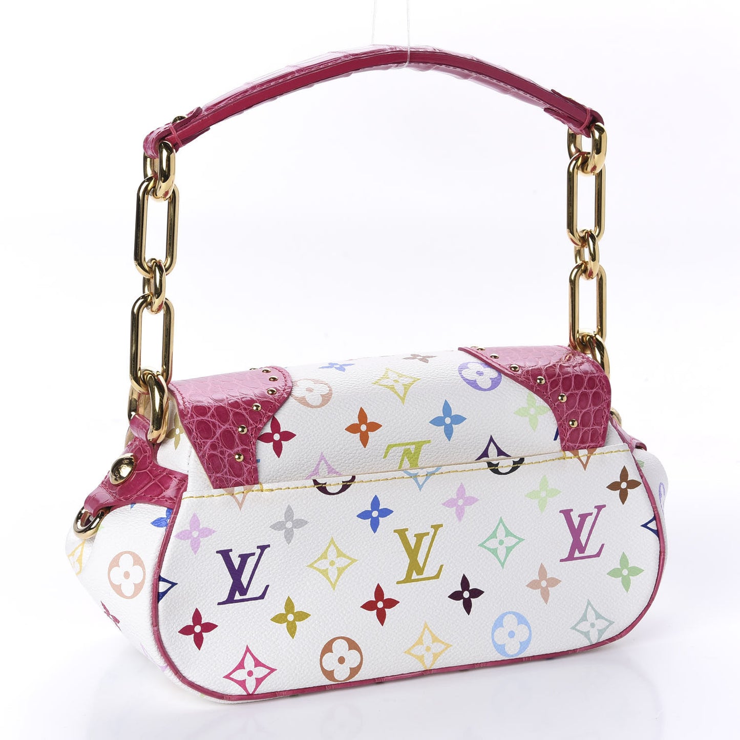 Alligator Monogram Multicolor Marilyn White