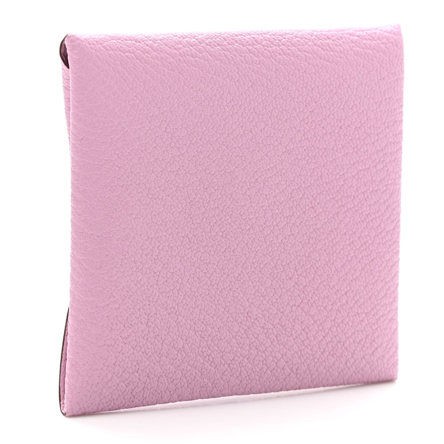 Hermes Chevre Mysore Bastia Coin Purse Mauve Sylvestre 3 of 7