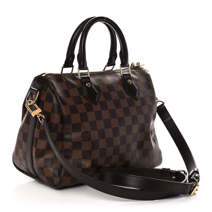 Louis Vuitton Damier Ebene Speedy Bandouliere 25 3 of 12