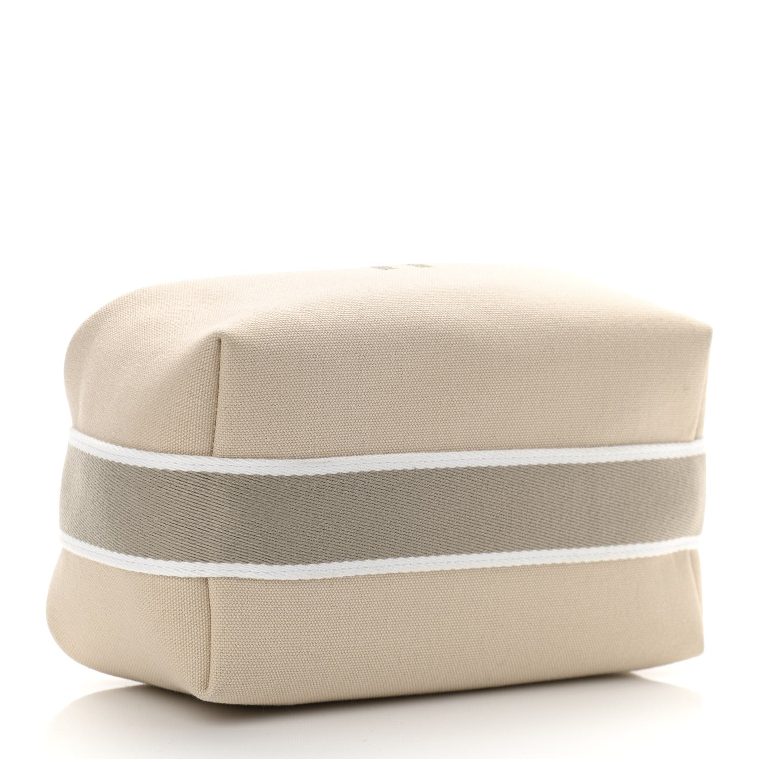 Hermes Canvas Small Bride-A-Brac Pouch Natural 4 of 9