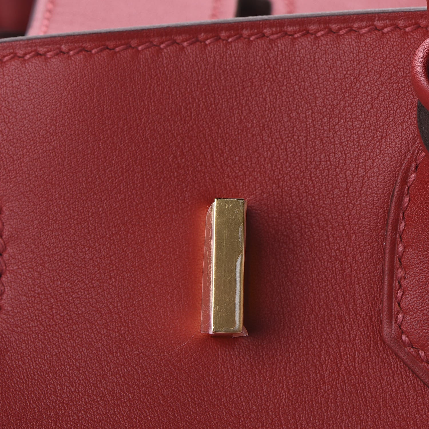 Hermes Swift Birkin 25 Rouge De Coeur 16 of 29
