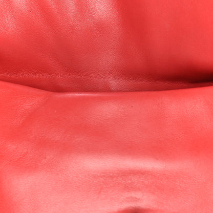 Miu Miu Nappa Shoulder Bag With Chain Red 12 of 20