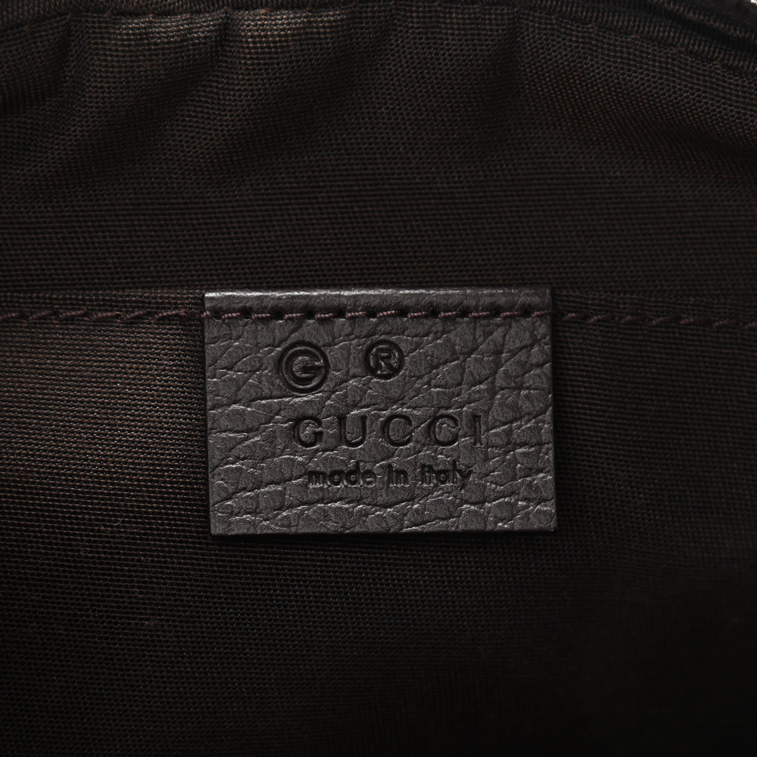 Gucci Monogram Belt Bag Dark Brown 6 of 10